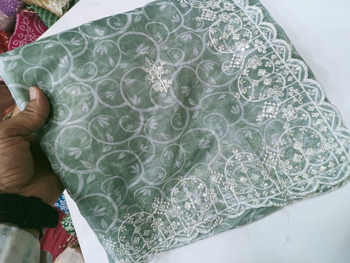 Satin Saree