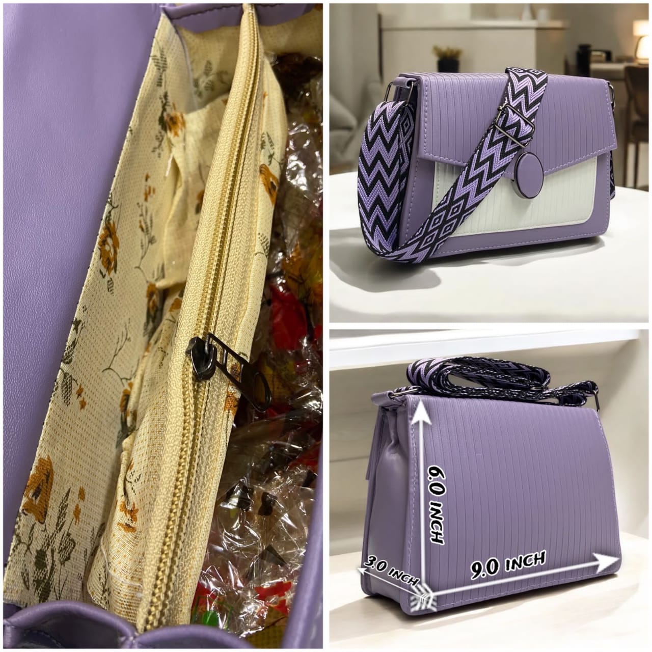 Handbag Plus Sling Bag