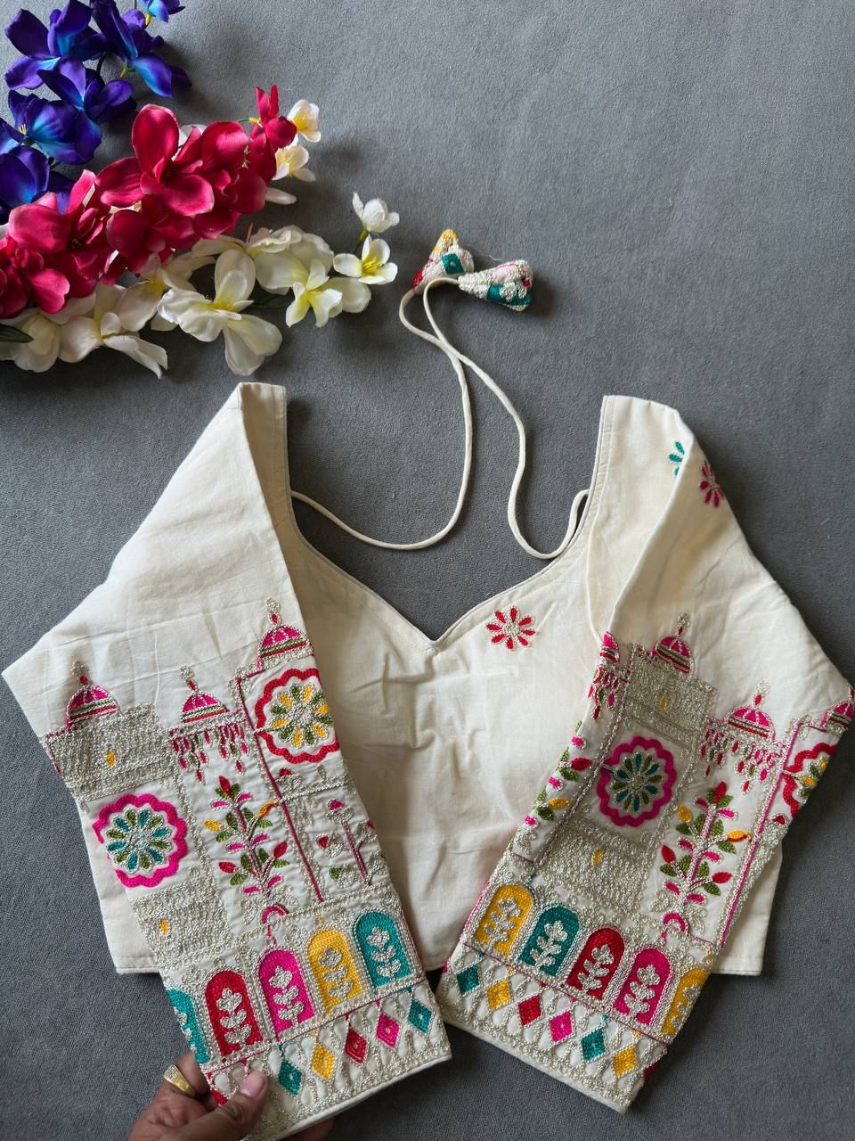 PURE KHADI COTTON BLOUSE