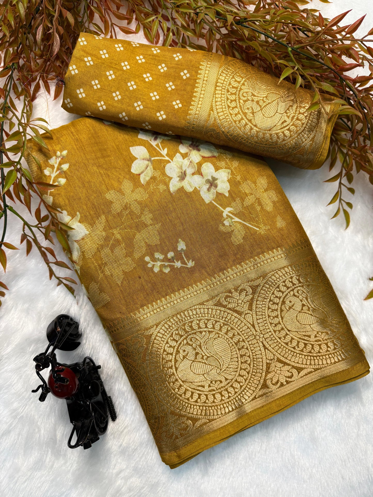 Pure Dola Silk Saree