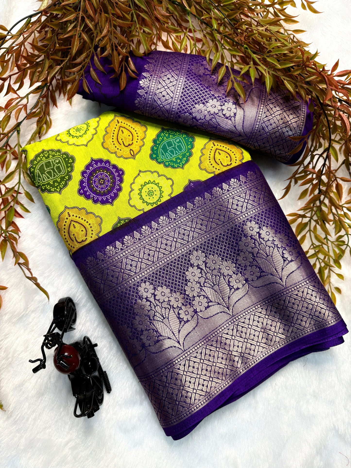 Pure Dola Silk Saree