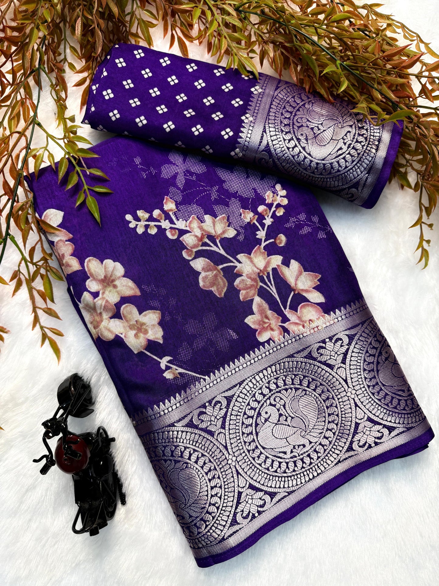 Pure Dola Silk Saree
