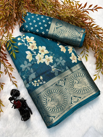 Pure Dola Silk Saree