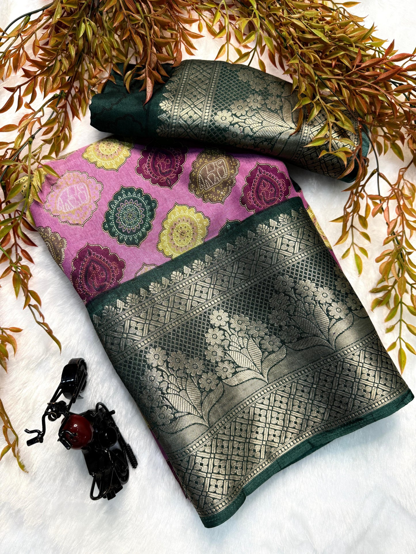 Pure Dola Silk Saree