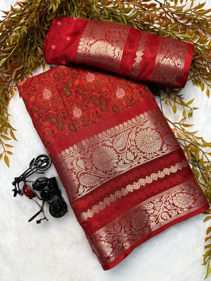 Pure Dola Silk Saree