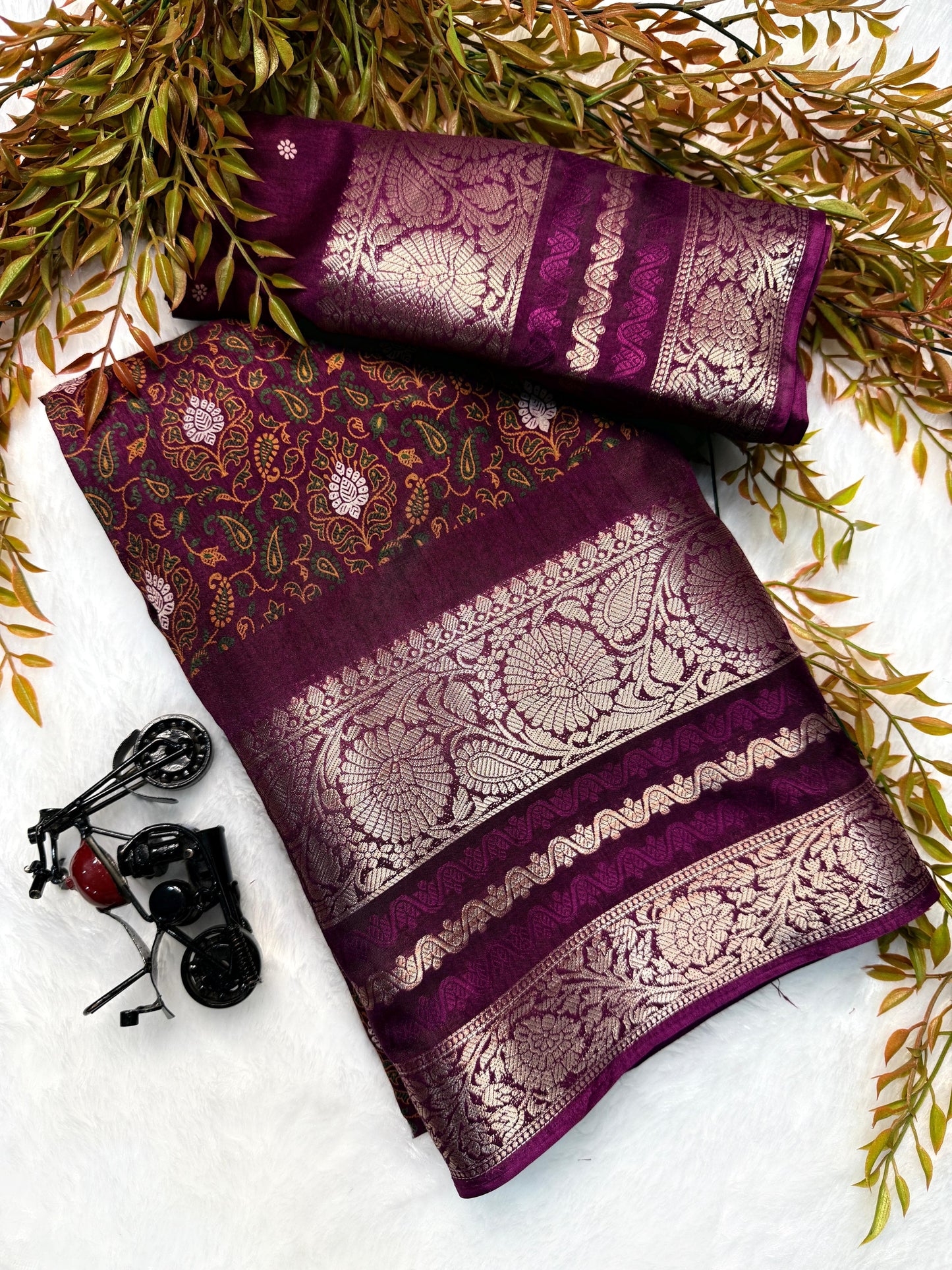 Pure Dola Silk Saree