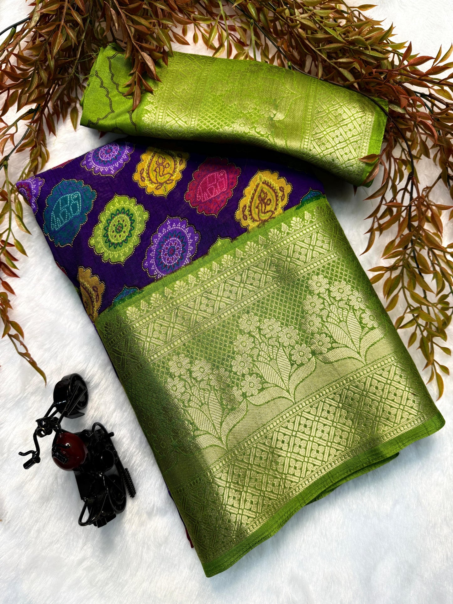 Pure Dola Silk Saree