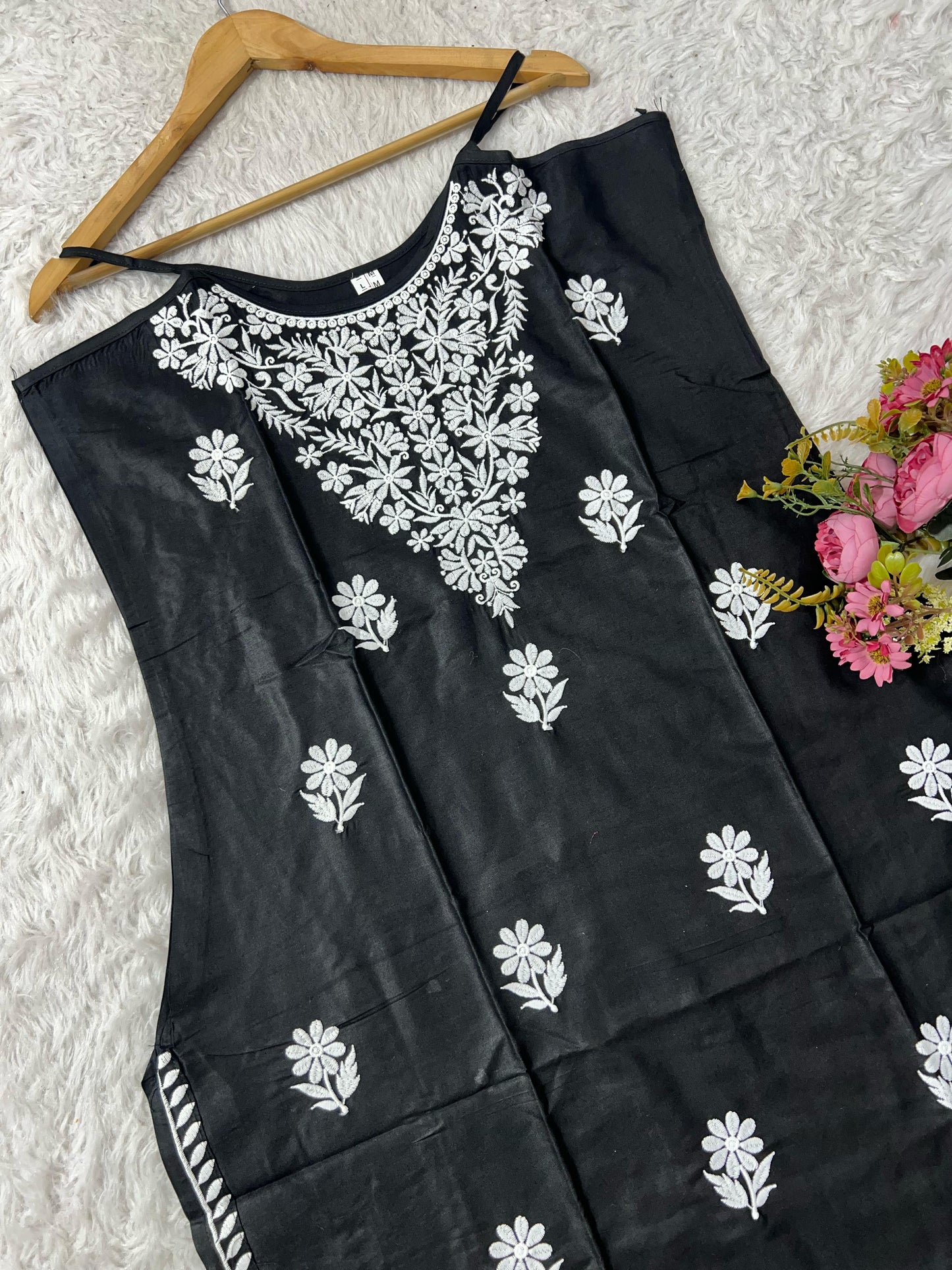 HEAVY EMBROIDERY WORK KURTI