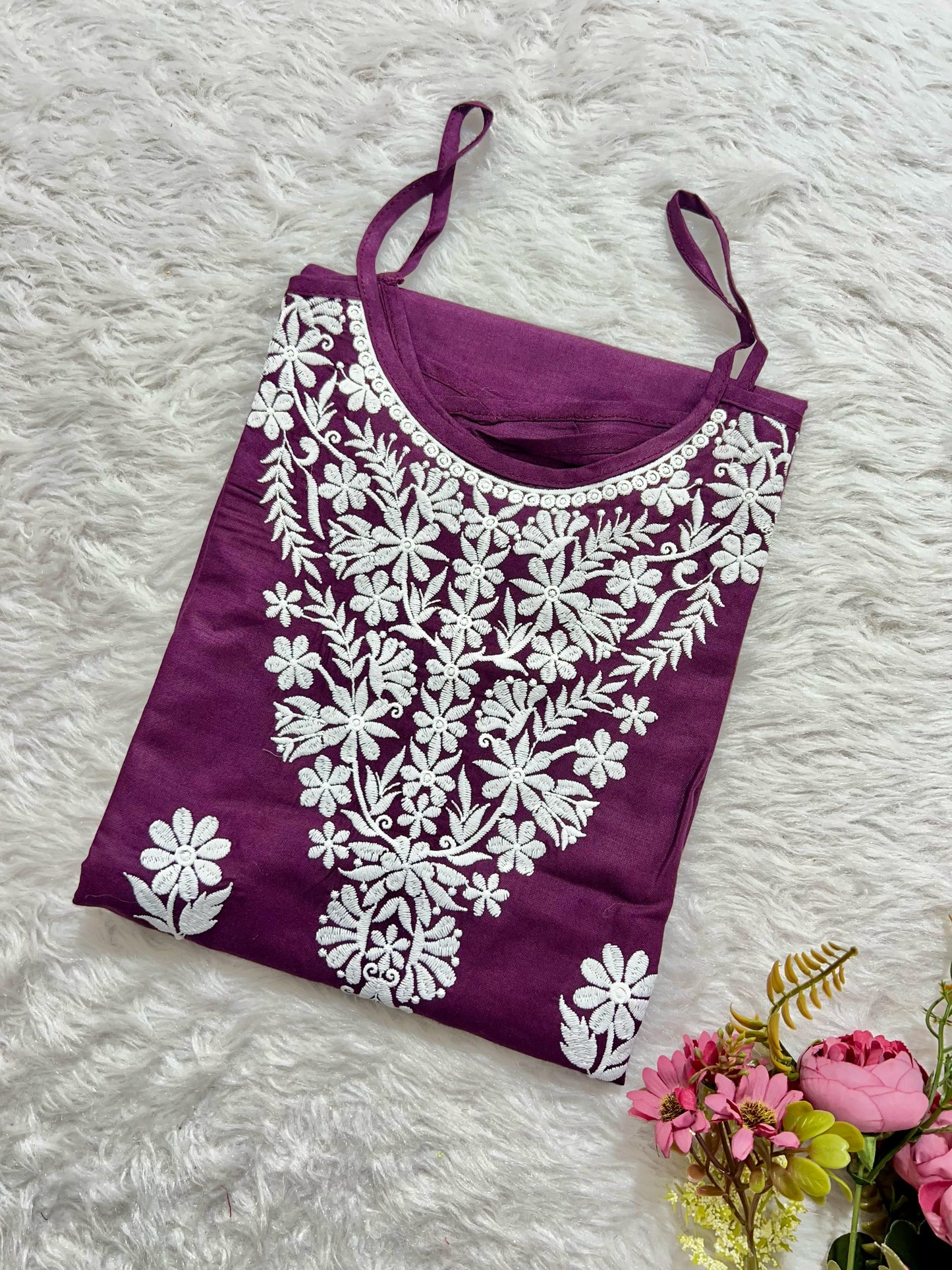 HEAVY EMBROIDERY WORK KURTI