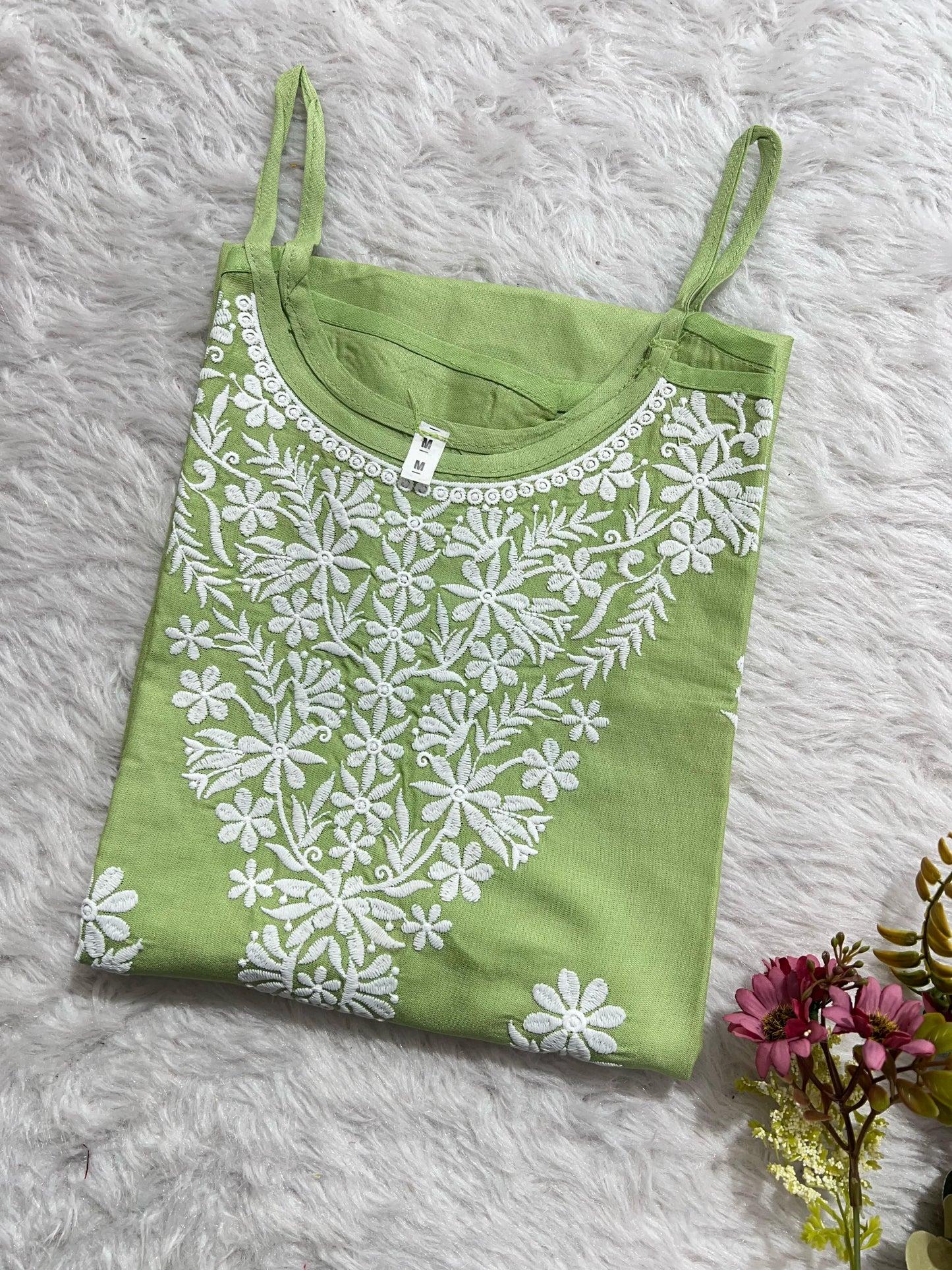 HEAVY EMBROIDERY WORK KURTI