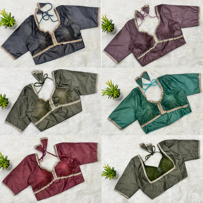 Navratan Silk Blouse