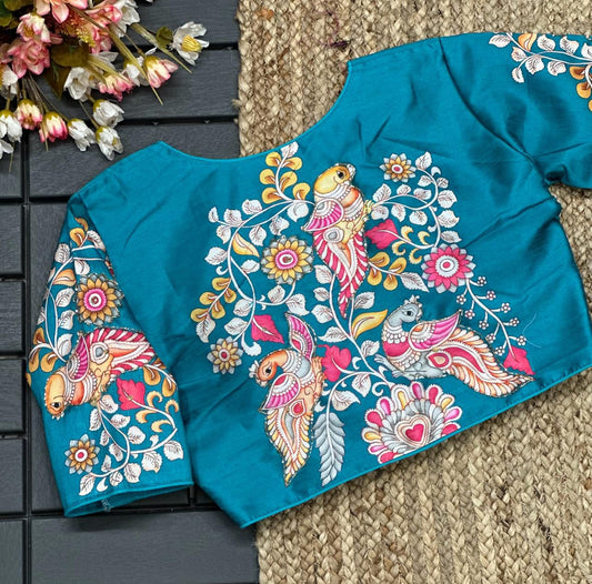 Pure Silk Handwork Blouse