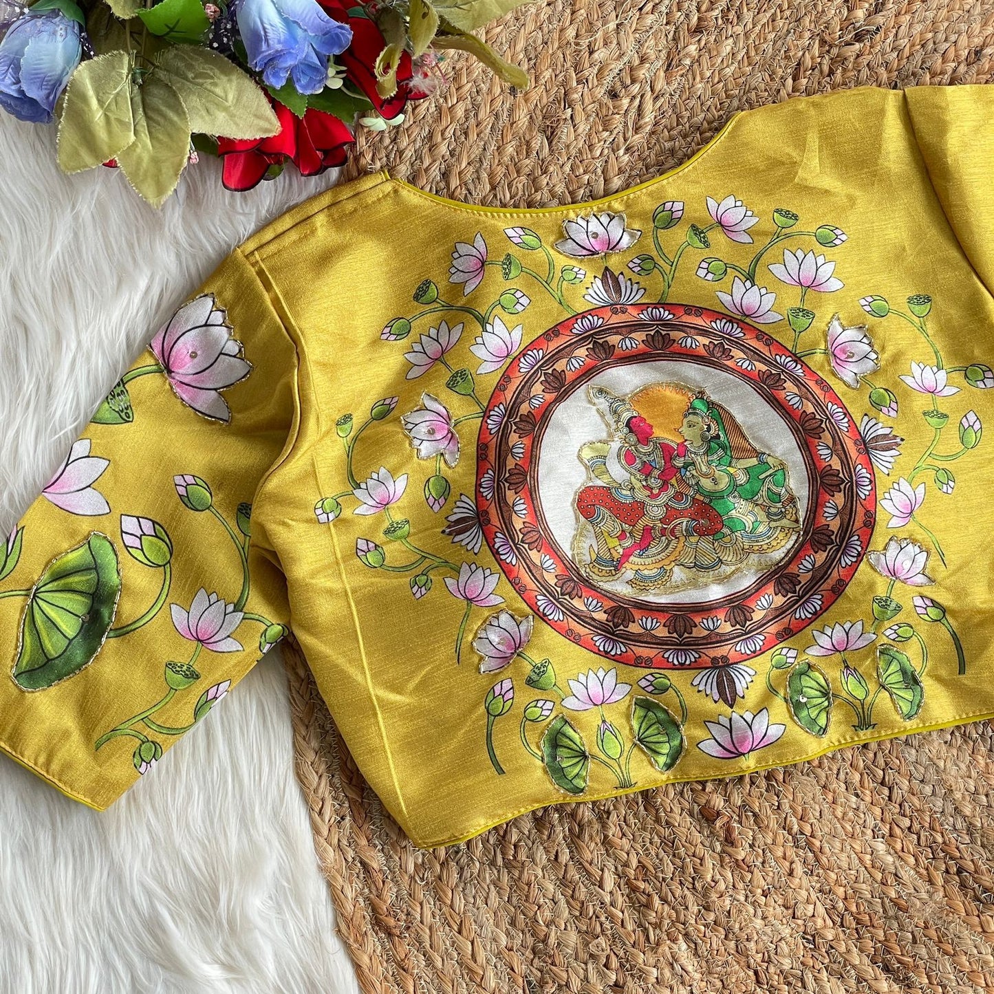 Pure Silk Handwork Blouse