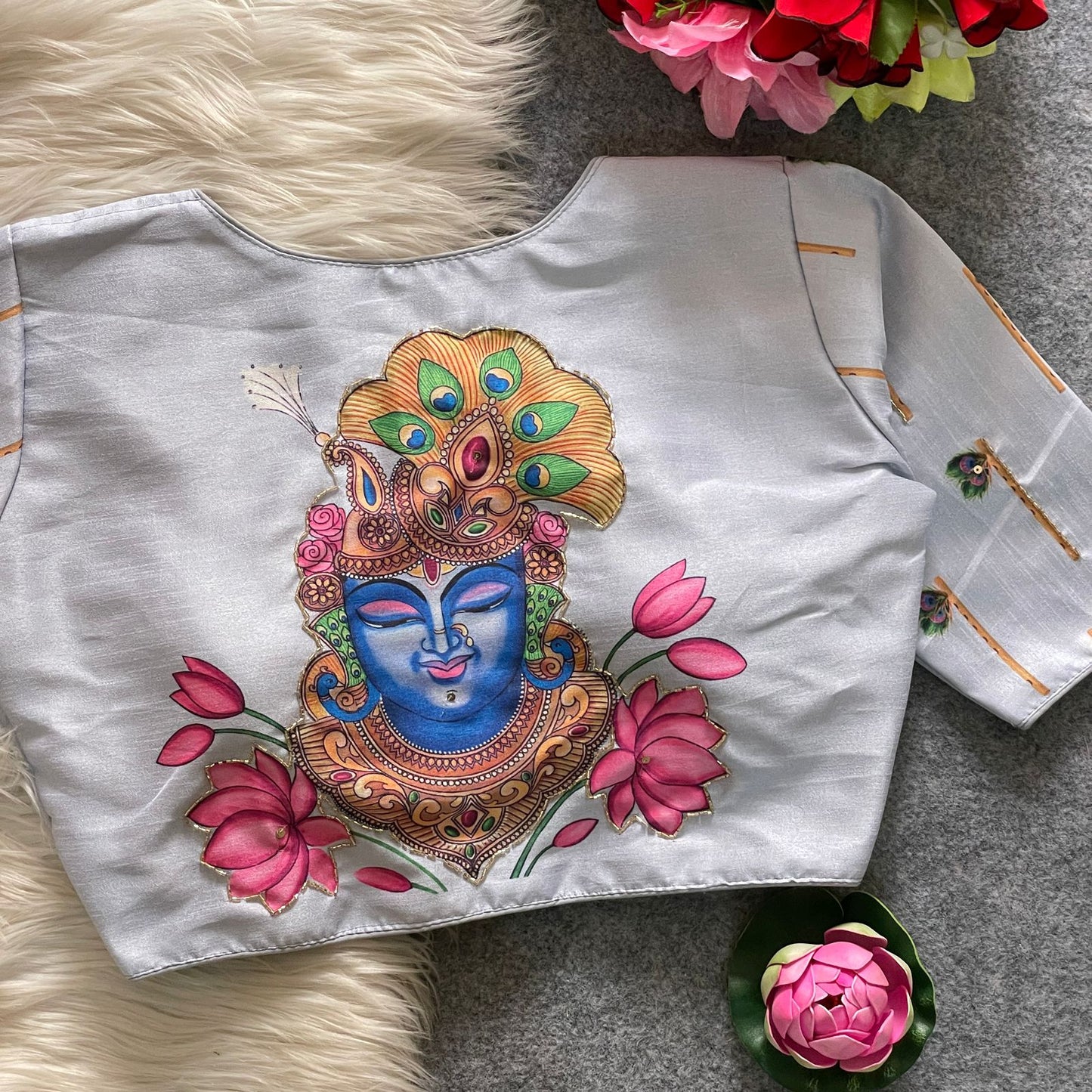Pure Silk Handwork Blouse