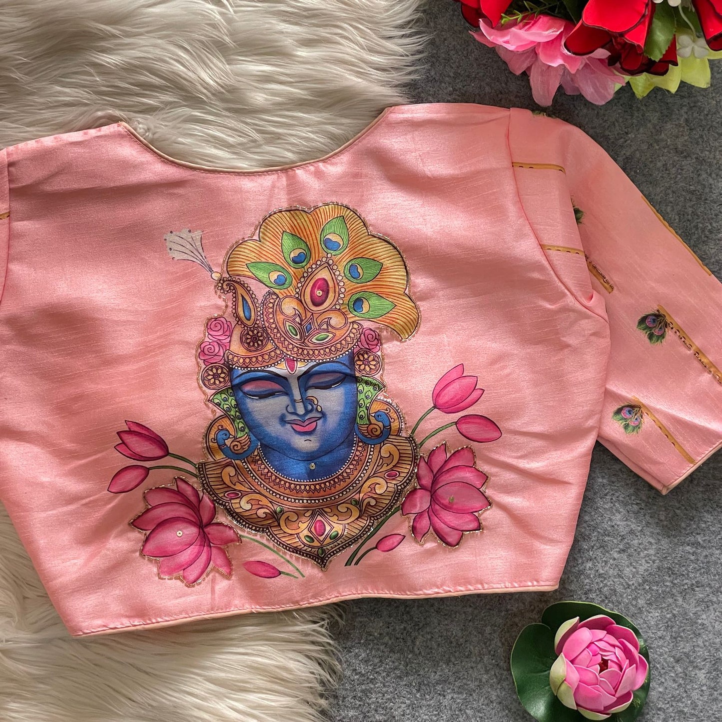 Pure Silk Handwork Blouse