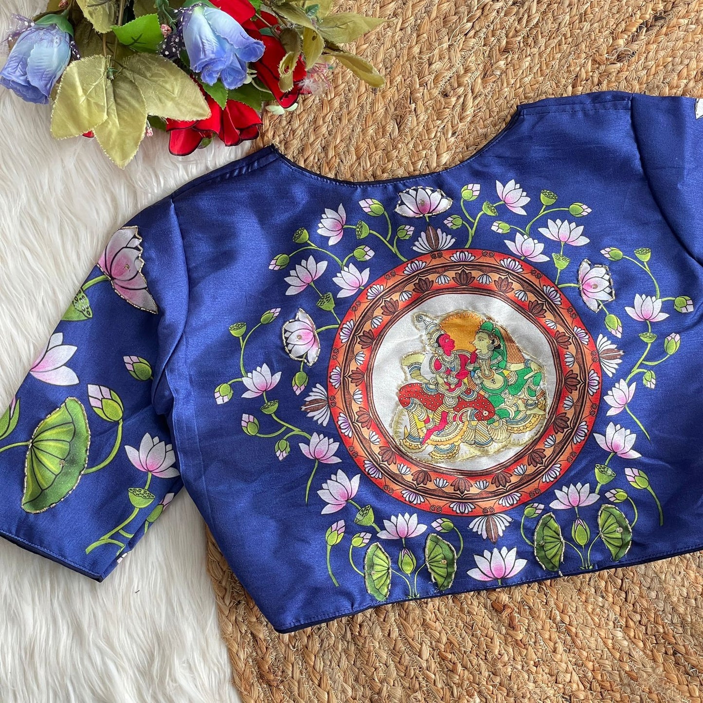 Pure Silk Handwork Blouse
