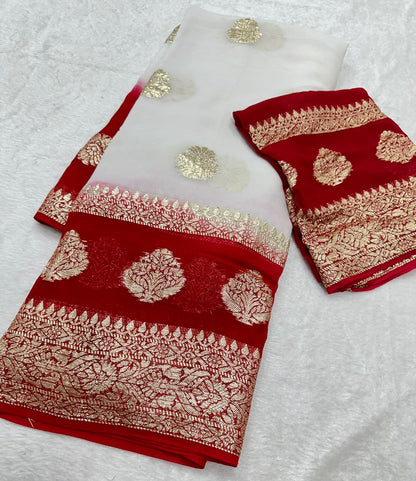 Viscose Georgette Saree