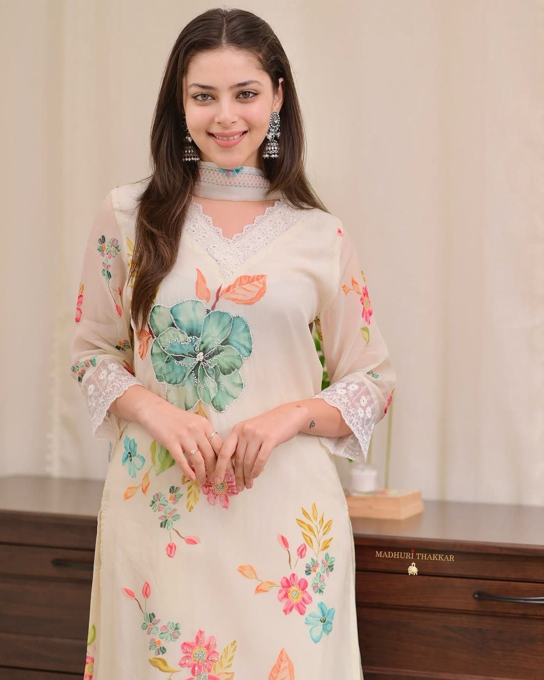 Reshmi Organza Dupatta Pant Set