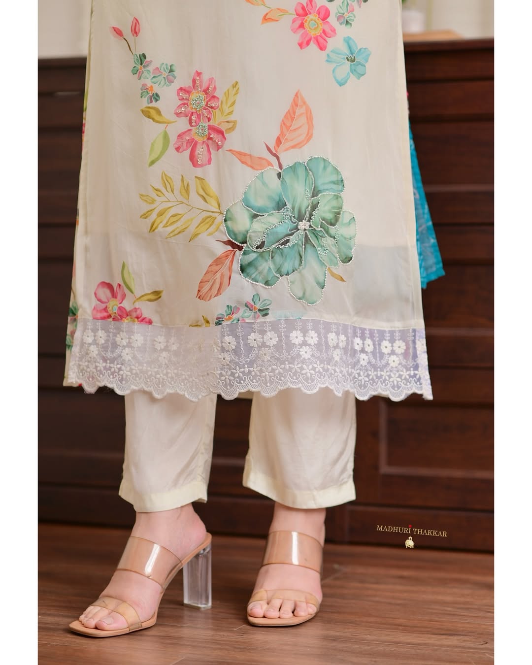 Reshmi Organza Dupatta Pant Set