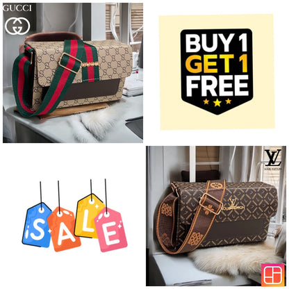 GUCCI AND LOUIS VUITTON