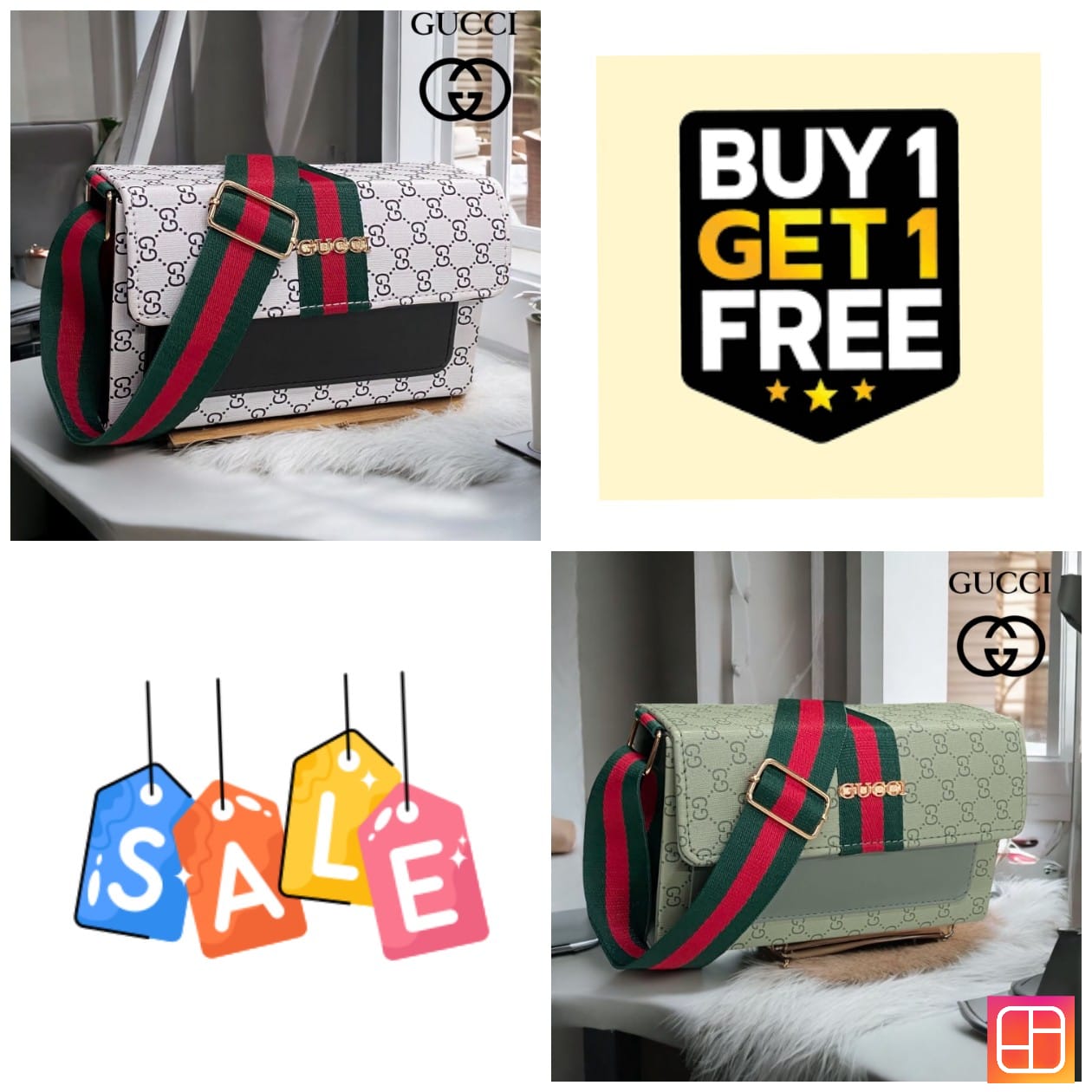 GUCCI AND LOUIS VUITTON