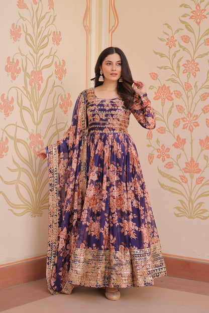 Readymade Gown-Dupatta Collection