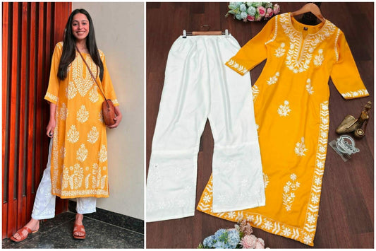 Kurti With Palazzo