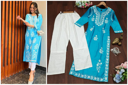 Kurti With Palazzo