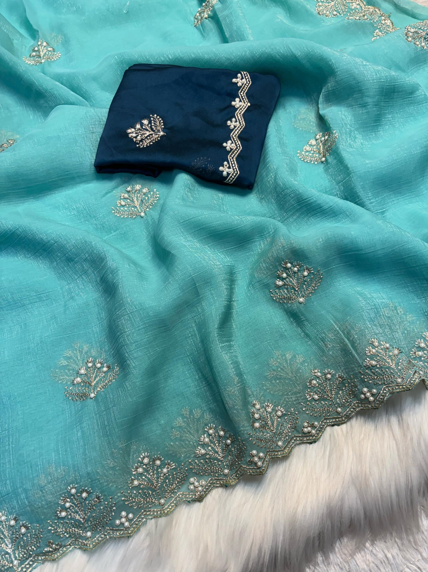 Soft Crunchy Saree