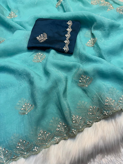 Soft Crunchy Saree