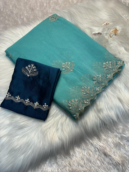Soft Crunchy Saree