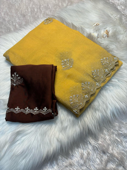 Soft Crunchy Saree