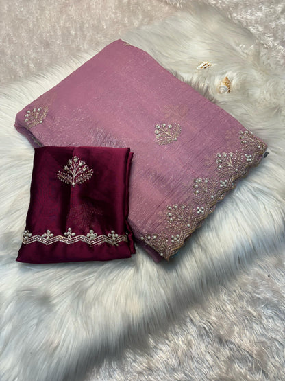 Soft Crunchy Saree