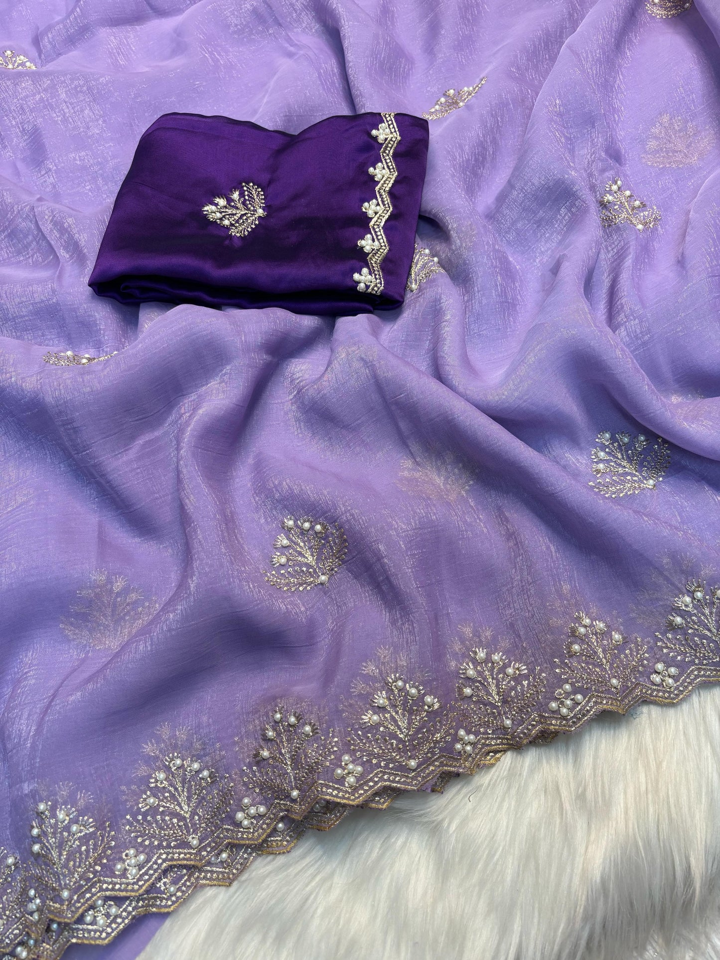 Soft Crunchy Saree
