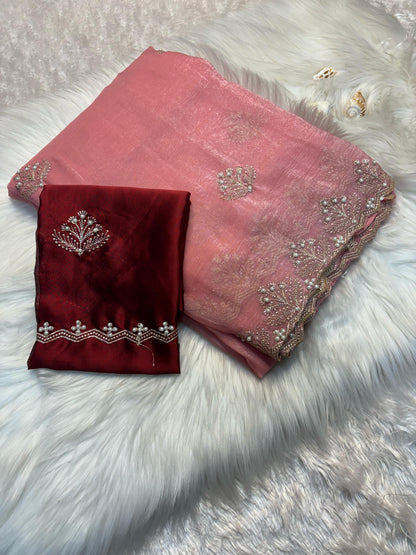Soft Crunchy Saree