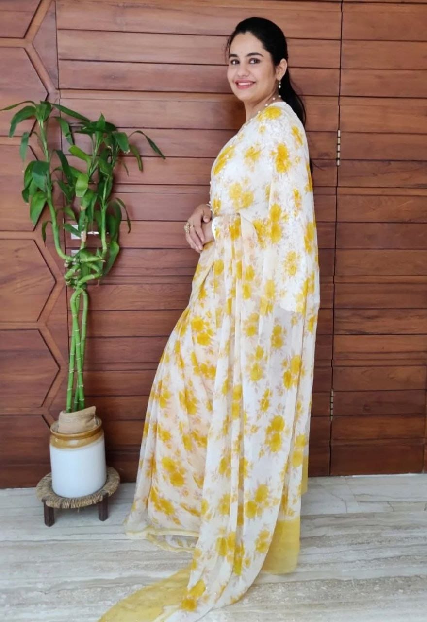 Soft Georgette Saree