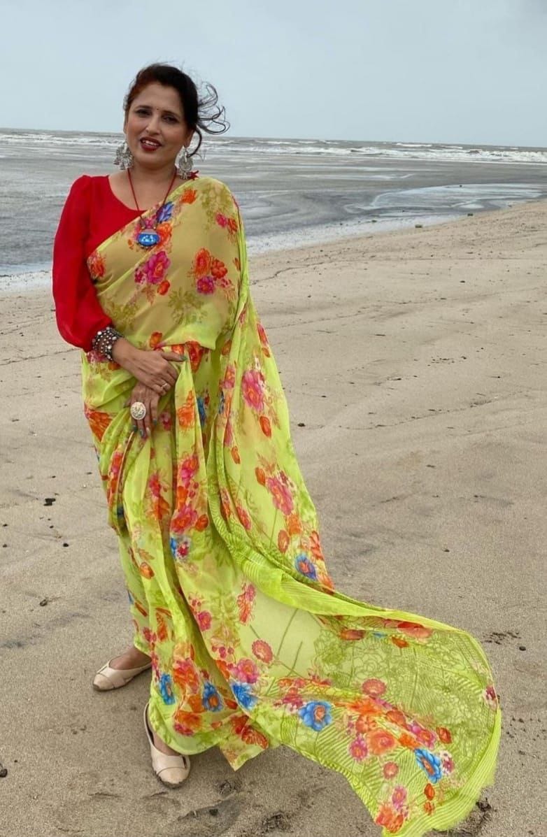 Soft Georgette Saree