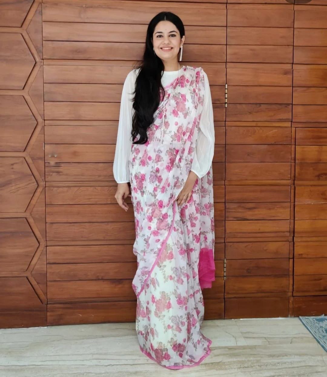 Soft Georgette Saree