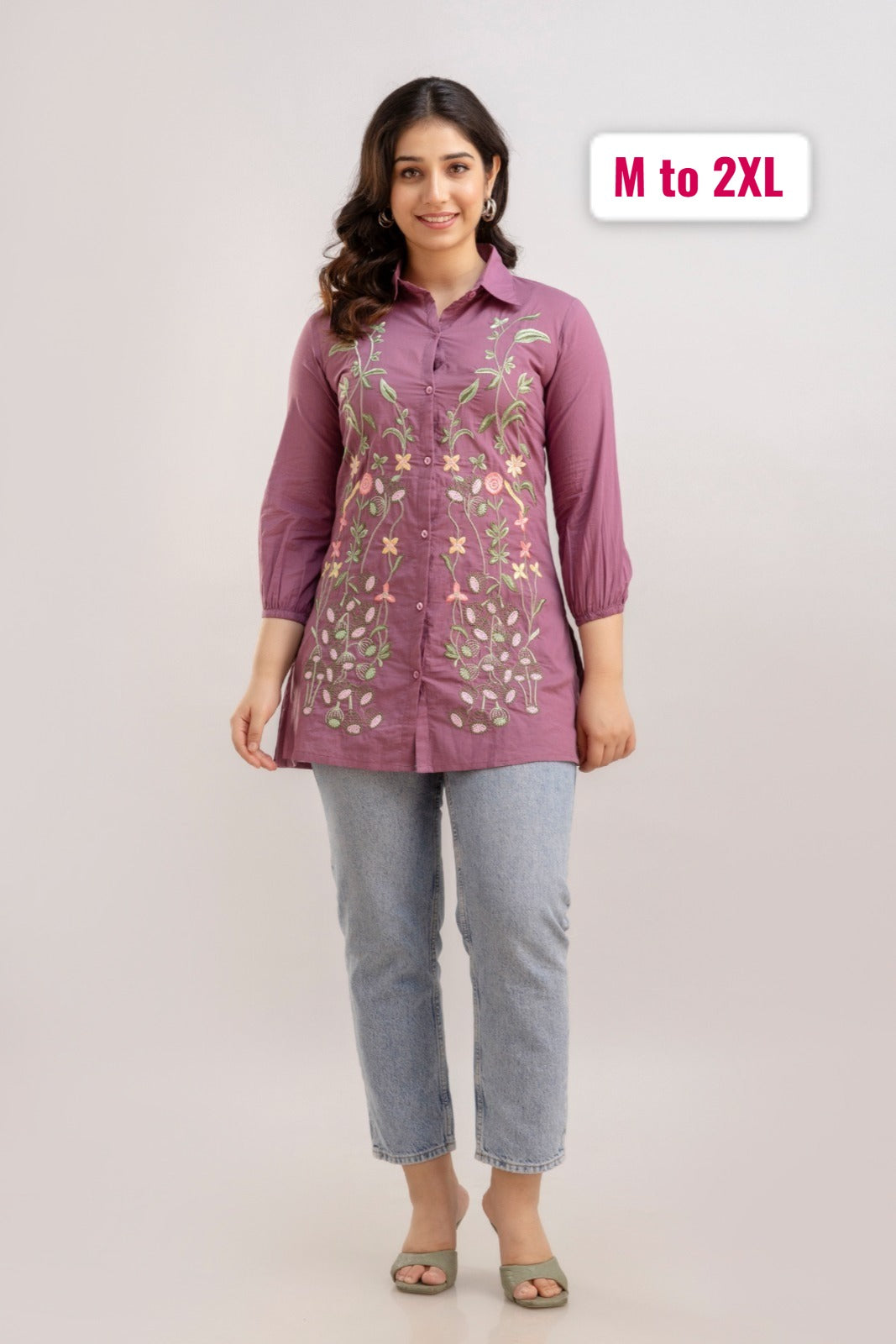 Pure Mal Cotton Designer Tunic Top