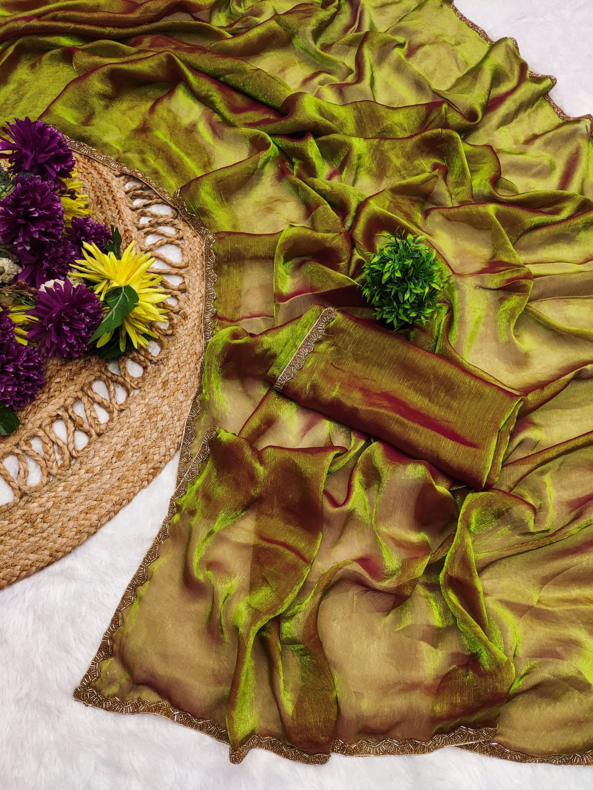 Fendy Crush Saree