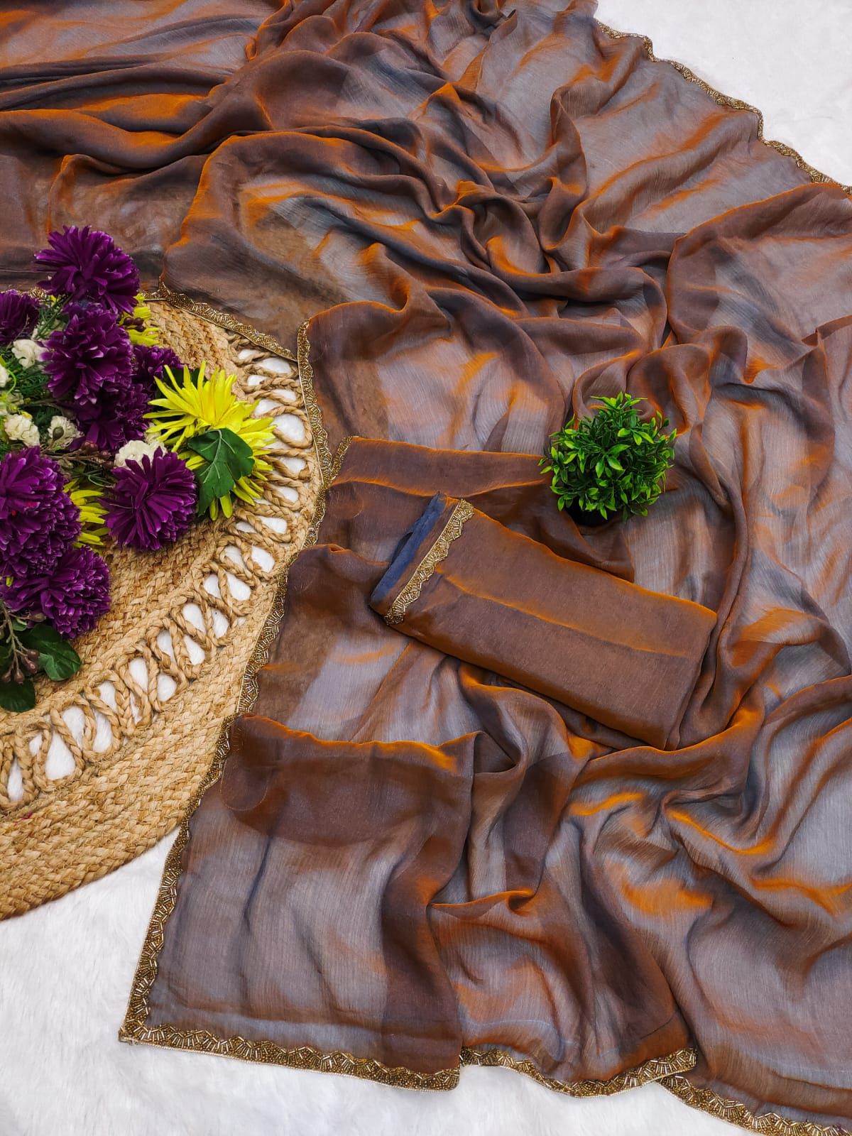 Fendy Crush Saree
