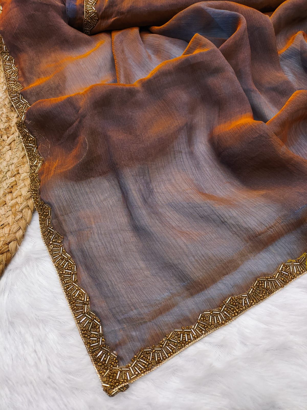 Fendy Crush Saree