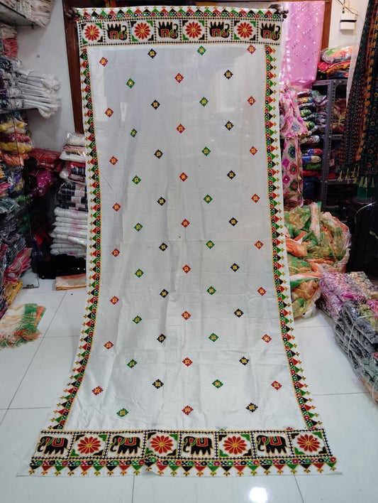 PURE GAMTHI WORK DUPATTA