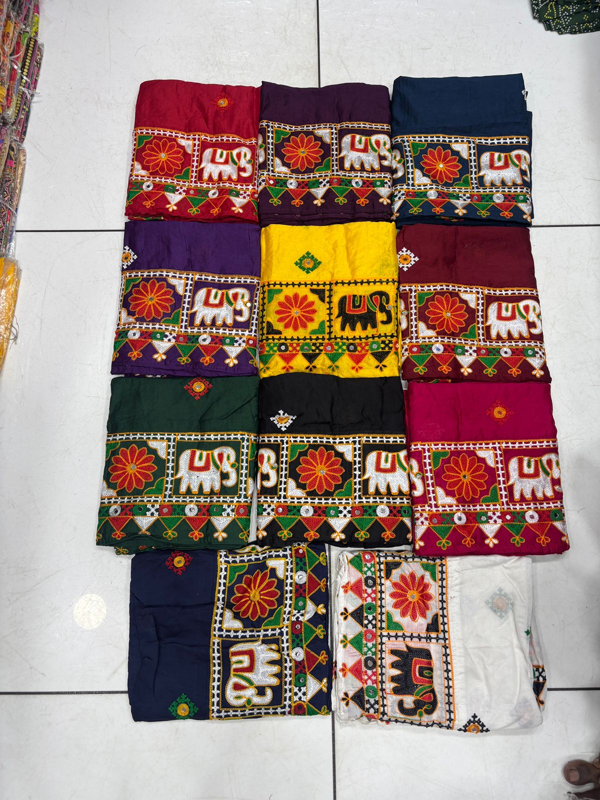 PURE GAMTHI WORK DUPATTA
