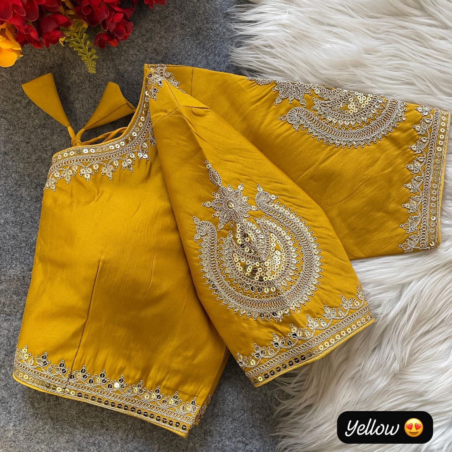 Heavy Pure Roman Silk Blouse
