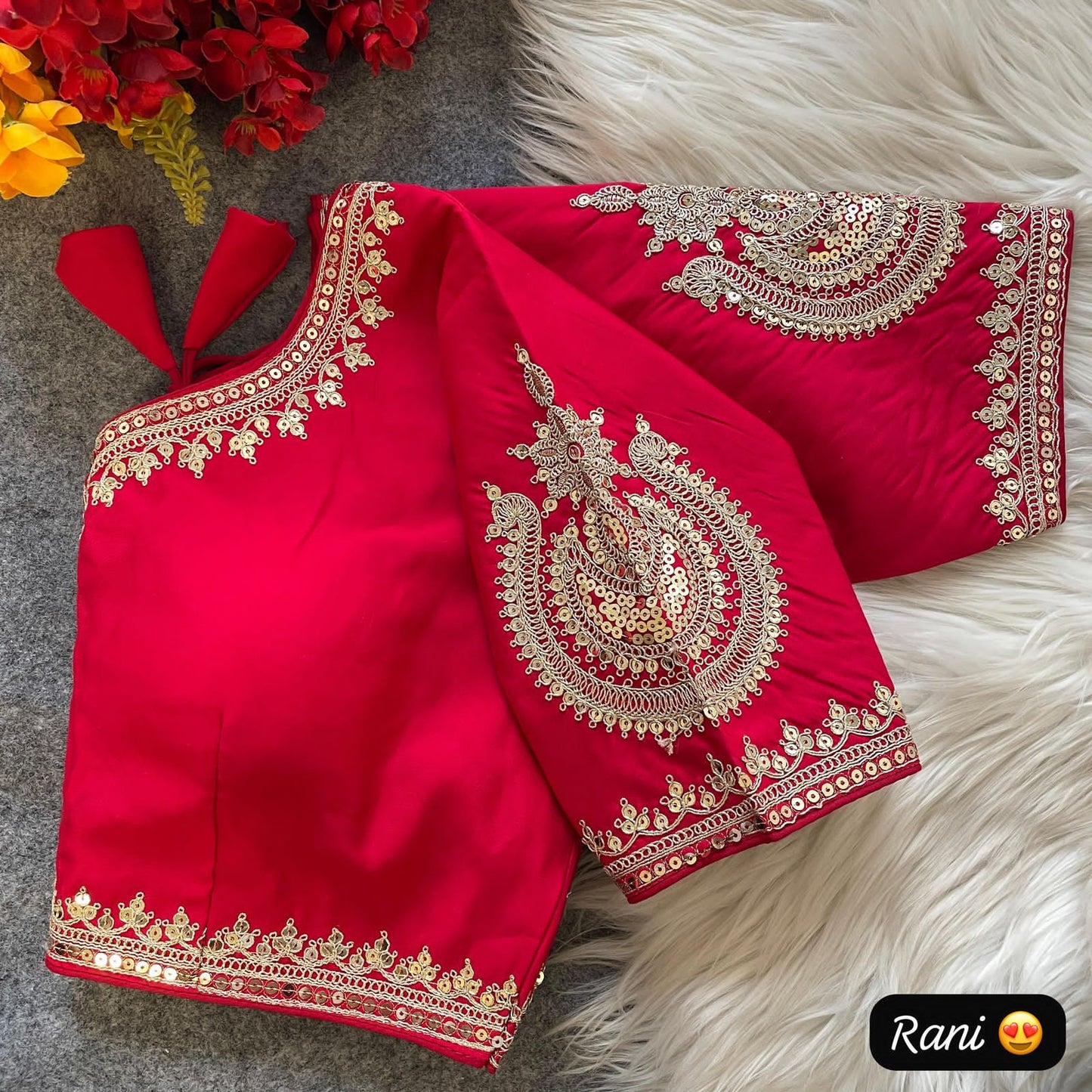 Heavy Pure Roman Silk Blouse