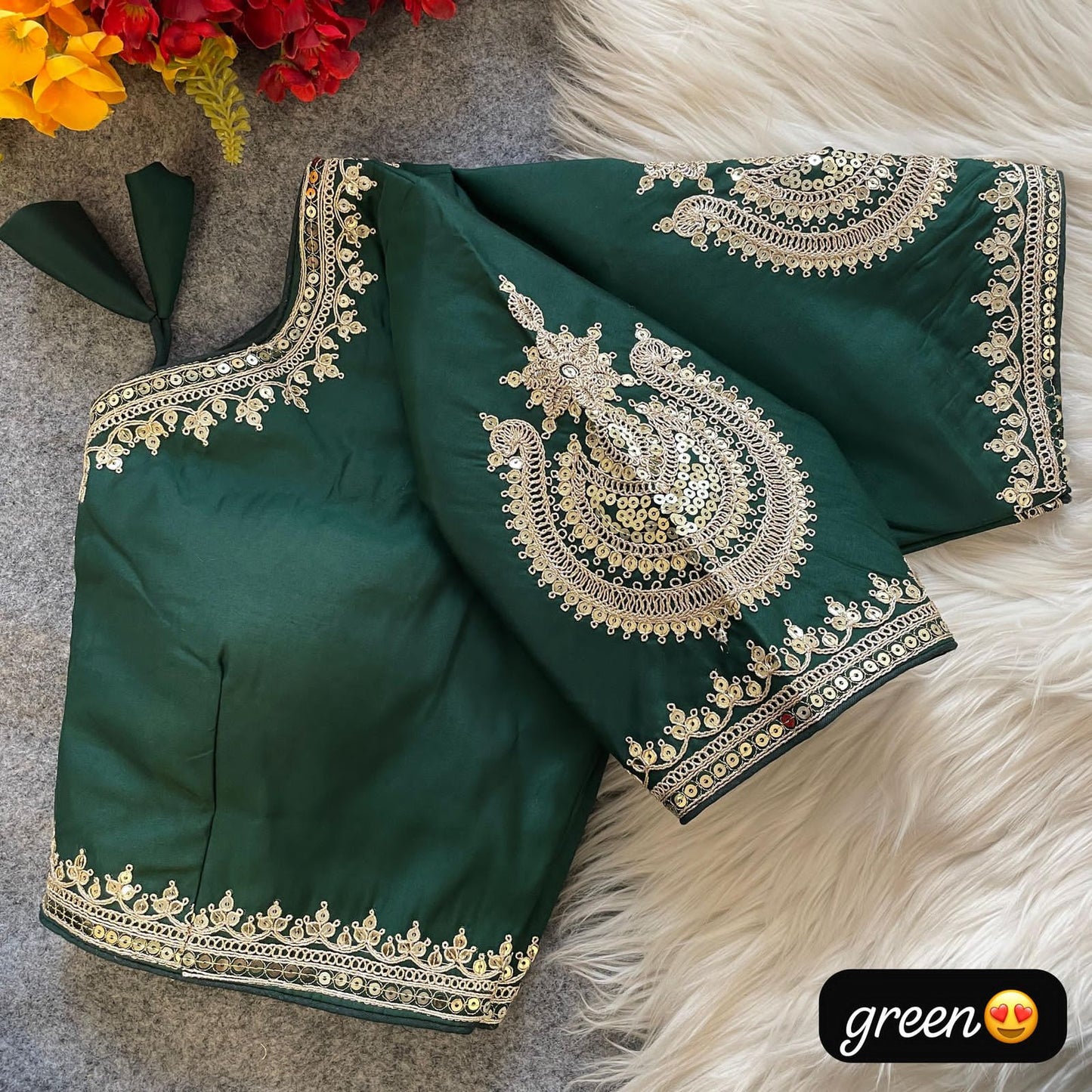 Heavy Pure Roman Silk Blouse