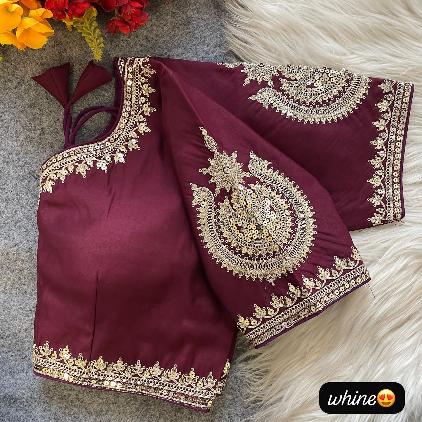 Heavy Pure Roman Silk Blouse