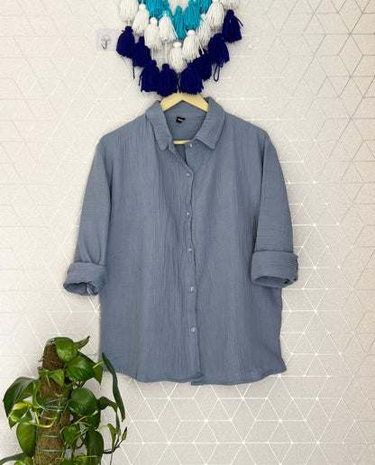 MULMUL BAGGY SHIRT