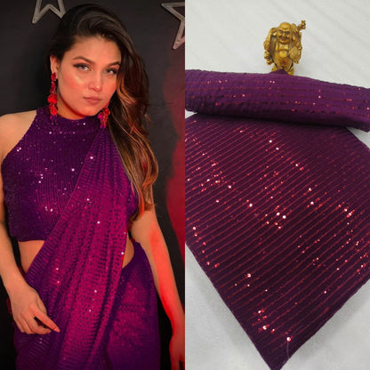 Sequin Saree